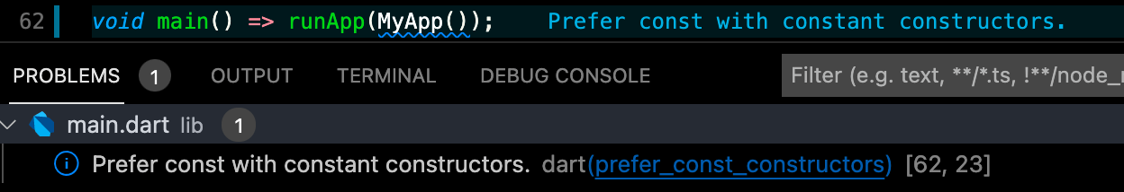 VS Code linting